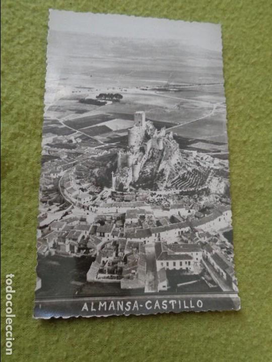 Cartes Postales: BONITA POSTAL FOTOGRAFICA DEL CASTILLO DE ALMANSA 1958 - ORIGINAL