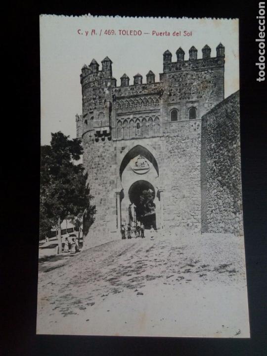 Postales: Postal de Toledo. Puerta del Sol. - Foto 1