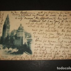 Postales: TOLEDO LA CATEDRAL RARA POSTAL CIRCULADA EN 1900 CON SELLO PELON 
