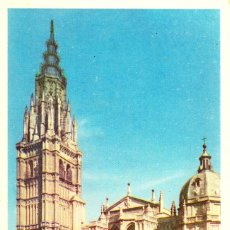 Postales: TOLEDO -CATEDRAL- (HELIOTIPIA ARTÍSTICA ESPAÑOLA Nº 4) CIRCULADA 1959 / P-2563. Lote 114546355