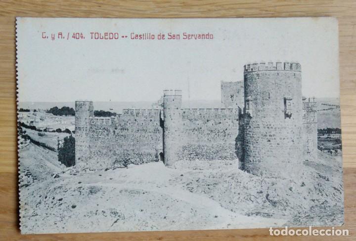 Postales: TOLEDO - CASTILLO DE SAN SERVANDO - Foto 1