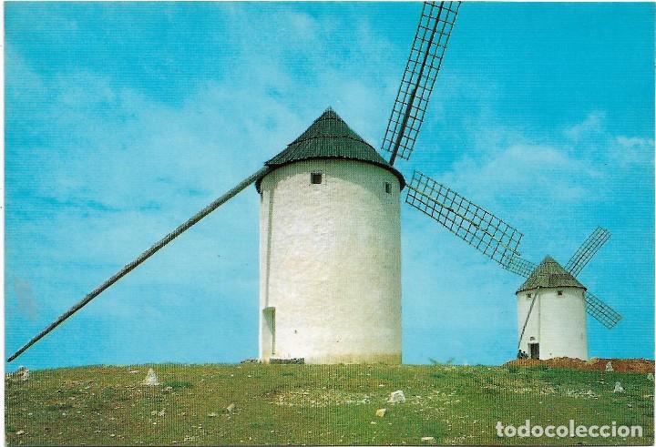 Postcards: ESPA&Ntilde;A TIPICA N&ordm; 4 MOLINOS DE LA MANCHA .- EDICIONES BERGAS