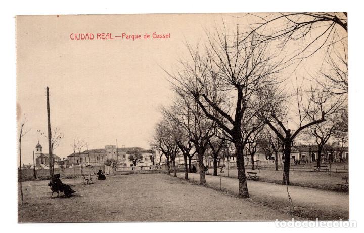 Postales: CIUDAD REAL.- PARQUE DE GASSET - Foto 1