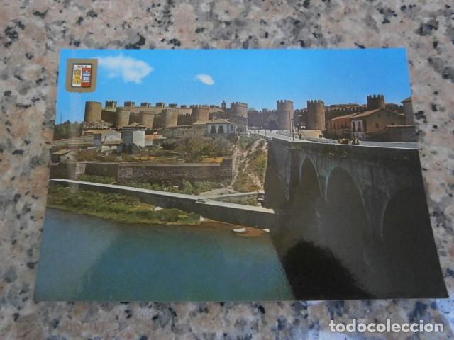 Postkarten: Postal Avila, rio Adaja y murallas