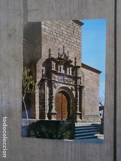 Postcards: Postal Oropesa de toledo, iglesia de nuestra Sra de la asuncion, portada