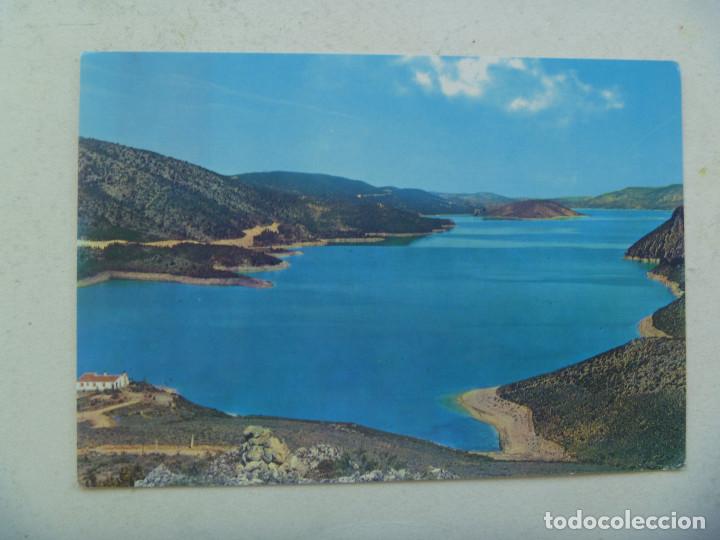 Cartes Postales: POSTAL DEL EMBALSE  DE ENTREPE&Ntilde;AS. SACEDON ( GUADALAJARA ) , A&Ntilde;OS 60
