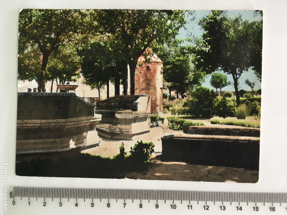 Postais: POSTAL. ALCAZAR DE S. JUAN. C. REAL. Parque. Ed. MATA. H. 1970?