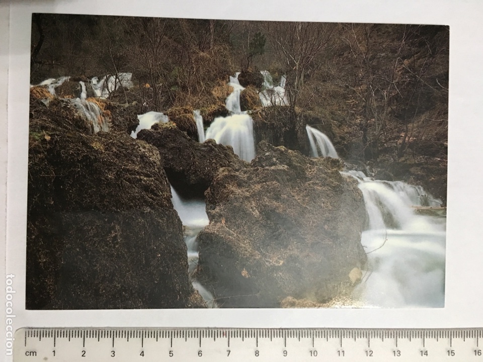 Cartes Postales: POSTAL. LOS CHORROS-RIOPAR. ALBACETE. Agua y piedra. Imp. BIELSA. H. 1970?