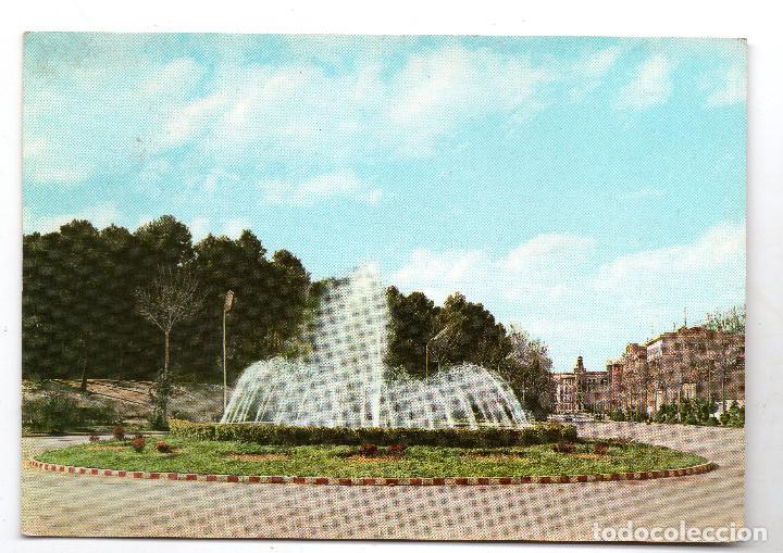 Cartes Postales: Albacete fuente monumental y Avenida de Rodriguez Acosta