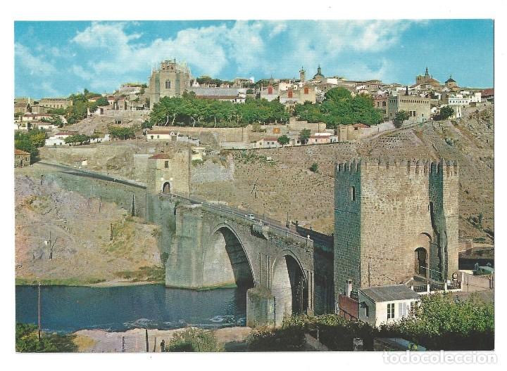 Cartes Postales: TOLEDO.- N&ordm; 13, PUENTE DE SAN MART&Iacute;N Y VISTA PARCIAL, FOT. ARRIBAS- SIN CIRCULAR