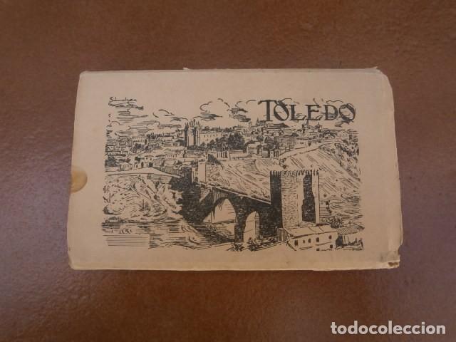 Postales: Libro abanico postales  toledo, ediciones manipel - Foto 1