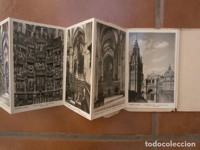 Postales: Libro abanico postales  toledo, ediciones manipel - Foto 3