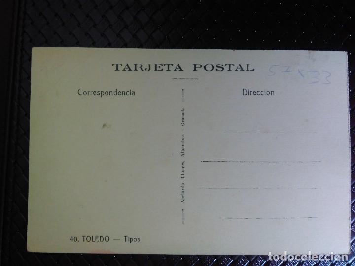 Postales: TOLEDO.   TIPOS.   SIN CIRCULAR. - Foto 2