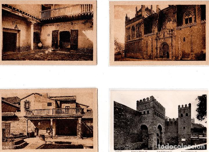 Postales: LOTE DE 4 POSTALES DE TOLEDO. - Foto 1