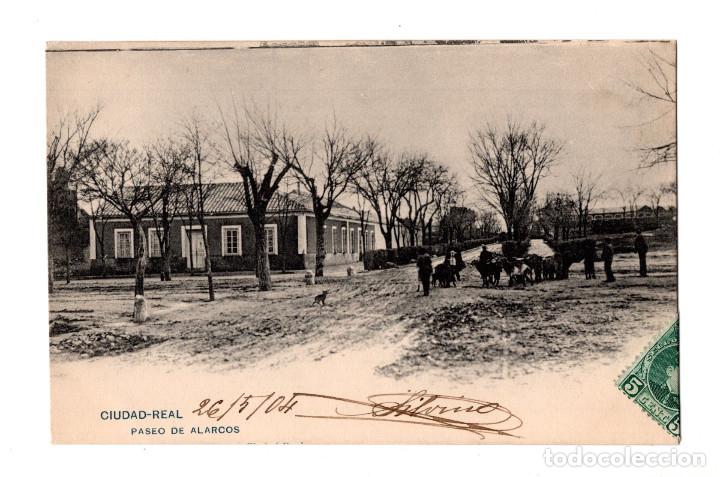 Postales: CIUDAD REAL.- PASEO DE ALARCOS - Foto 1