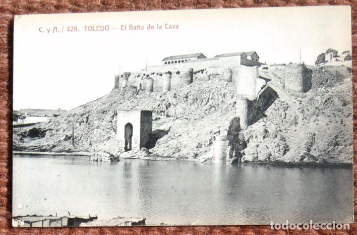 Postales: TOLEDO - EL BA&Ntilde;O DE LA CAVA - Foto 1