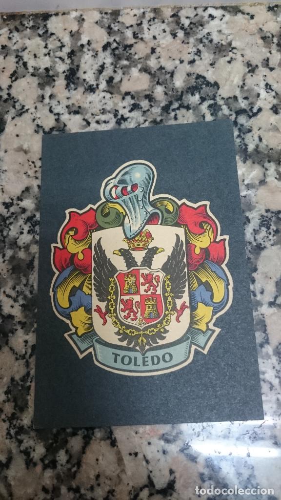 Postales: POSTAL BLASONES DE ESPA&Ntilde;A ESCUDO TOLEDO COLECCI&Oacute;N HER&Aacute;LDICA SIN CIRCULAR