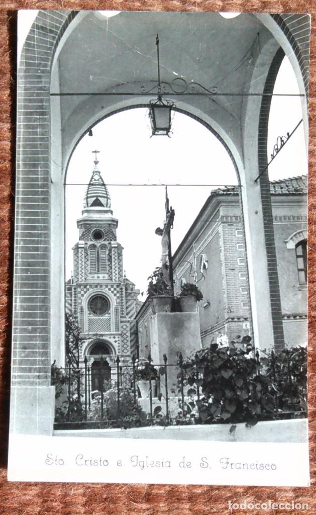 Postales: CAUDETE - SANTO CRISTO E IGLESIA DE SAN FRANCISCO - REPORTAJES MOLINA