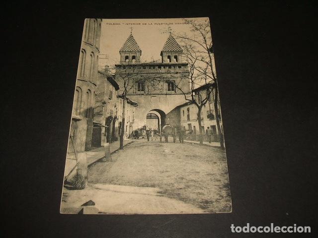 Postales: TOLEDO INTERIOR DE LA PUERTA DE VISAGRA - Foto 1