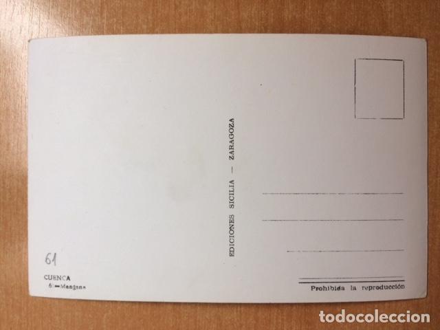 Postales: CUENCA. 61. MANGANA. EDICIONES SICILIA - Foto 2