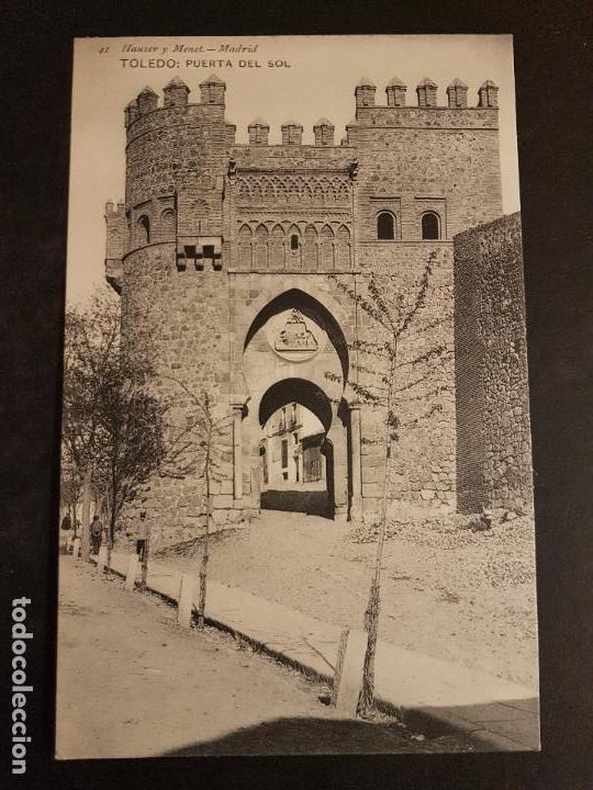Postales: TOLEDO PUERTA DEL SOL - Foto 1