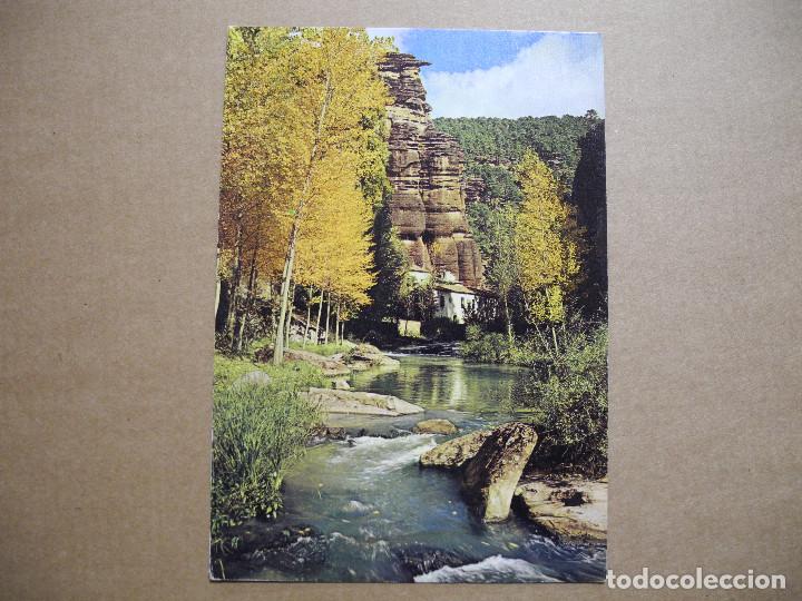 Cartoline: Barranco de la Hoz. Piedra La Cobertera. n. 49  Ed. Mielgo Hergueta Nueva