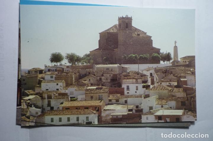 Cartes Postales: postal sta.cruz de la zarza -vista parcial e iglesia --circulada