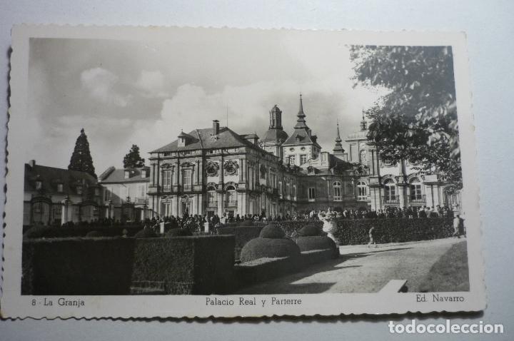 Postkarten: postal la granja palacio real y parterre -cm escrita