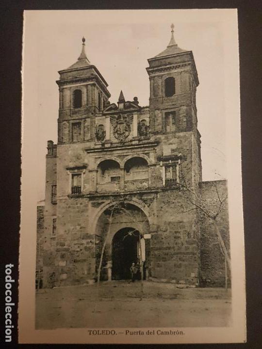 Postales: TOLEDO PUERTA DEL CAMBRON - Foto 1