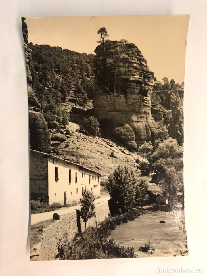 Postcards: MOLINA DE ARAGON (Guadalajara) Postal No.7, Barranco de la Virgen de la Hoz (Pe&ntilde;a de la Rueca)