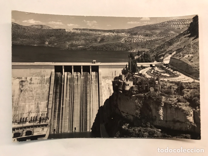 Postcards: SACEDON (Guadalajara) Postal No.4, Pantano de Entrepe&ntilde;as Vista General de la Presa Edita Vistabella