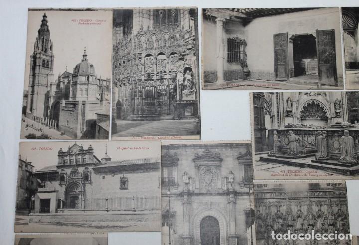 Postales: COLECCIÓN DE 22 POSTALES CON VISTAS DE TOLEDO - FOTOTIPIA CASTAÑEIRA - PRINCIPIOS SIGLO XX - Foto 2 - 158839714