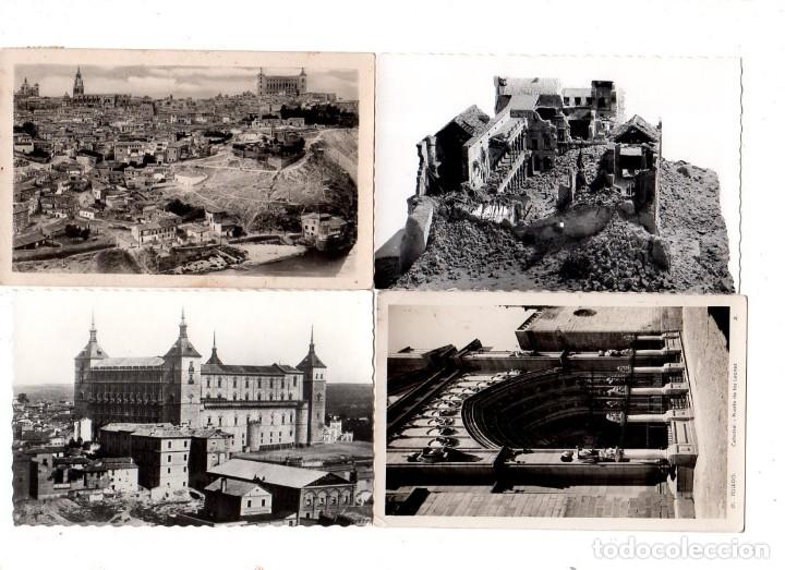 Postales: LOTE DE 4 POSTALES DE TOLEDO. - Foto 1
