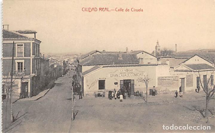 Postales: CIUDAD REAL.- CALLE DE CIRUELA - Foto 1