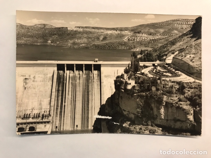Postkarten: SACEDON (Guadalajara) Postal No.4, Pantano de Entrepe&ntilde;as Vista General de la Presa Edita Vistabella
