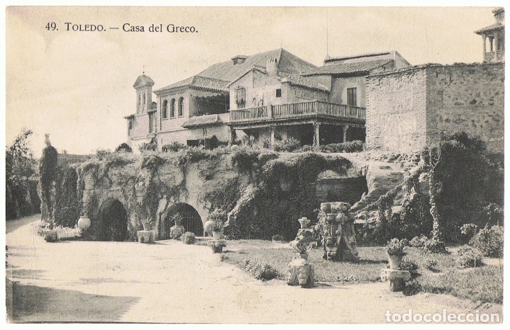 Postales: POSTAL TOLEDO CASA DEL GRECO - Foto 1