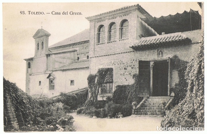 Postales: POSTAL TOLEDO CASA DEL GRECO - Foto 1