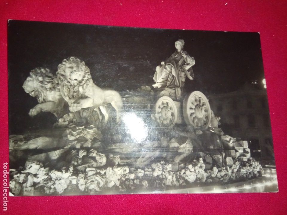 Postales: POSTAL.MADRID.FUENTE DE LA CIBELES.USADA.