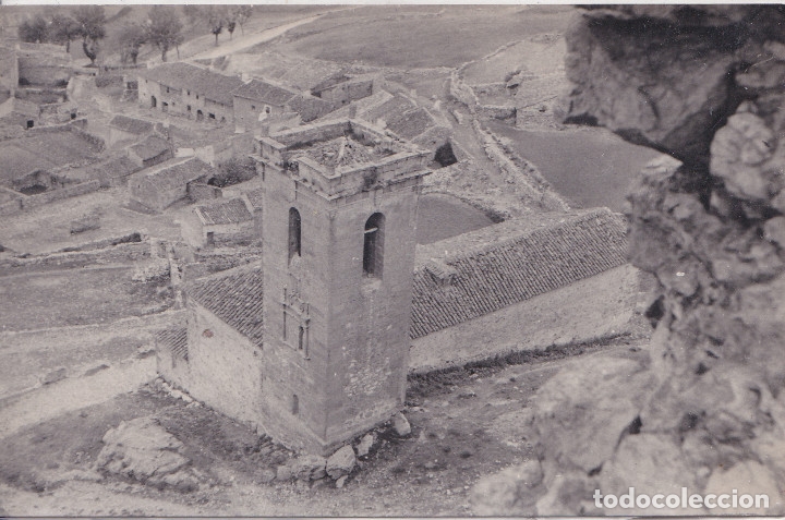 ATIENZA (GUADALAJARA) - VISTA DE LA TORRE - M. DE MORA (MADRID) (Postales - España - Castilla La Mancha Antigua (hasta 1939))