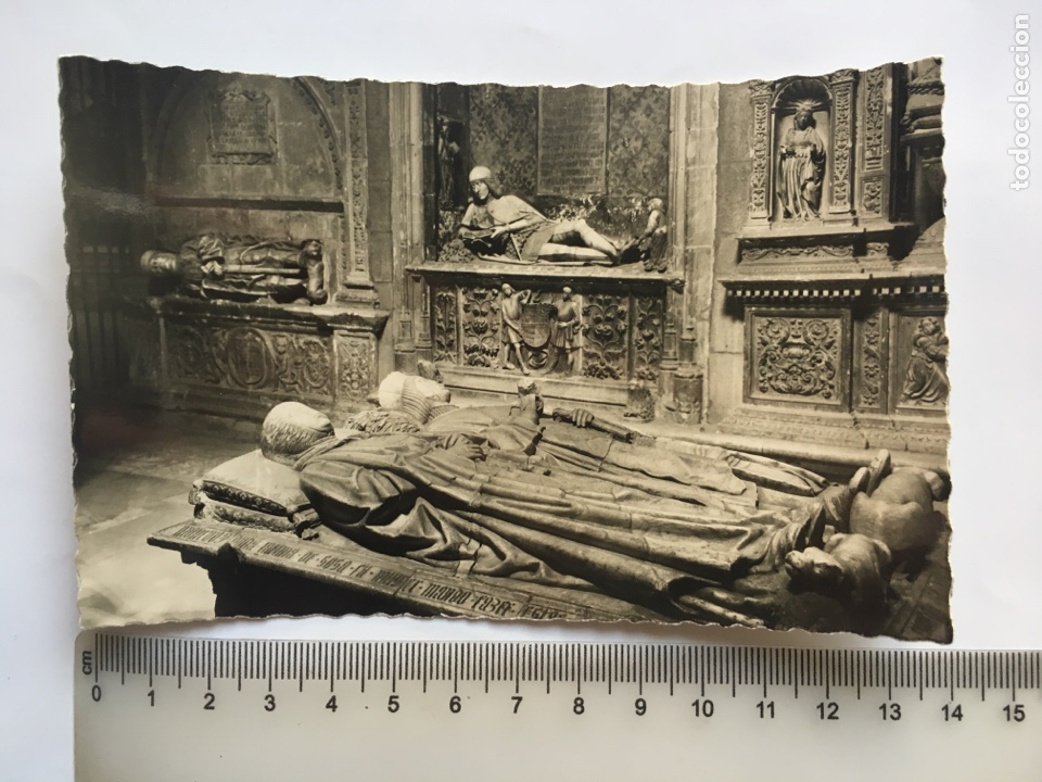 Cartes Postales: POSTAL. SIGUENZA. CATEDRAL. INTERIOR DE LA CAPILLA DEL DONCEL. GARC&Iacute;A GARRABELLA Y C&Iacute;A. H. 1958?.