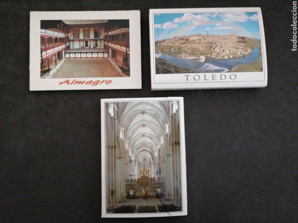 Postales: TOLEDO, ALMAGRO, LOTE 3 LIBRITOS - Foto 1 - 199632366