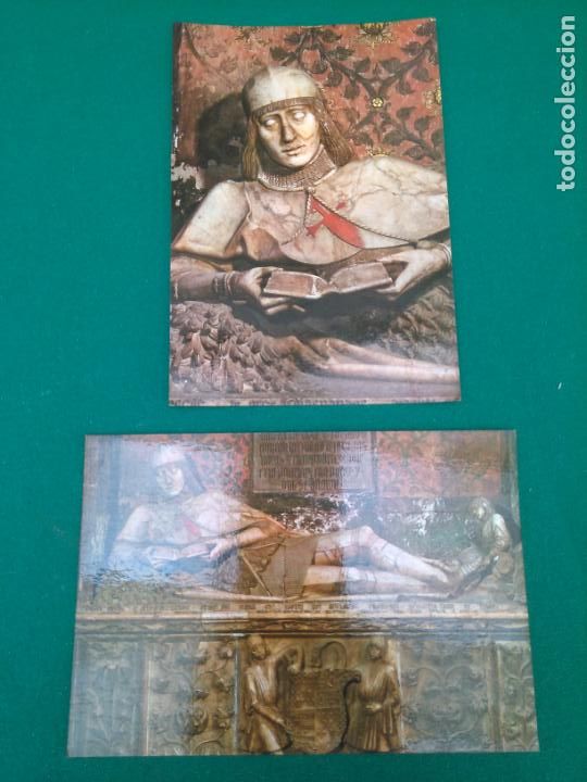 Postkarten: SIGUENZA - CATEDRAL EL DONCEL Y SEPULCRO - 2 IMAGENES - ED. VISTABELLA N&ordm; 20 Y 21