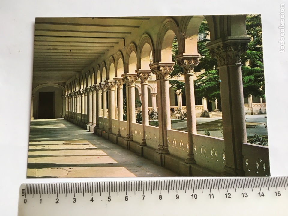 Postales: POSTAL. GUADALAJARA. CASA NOVICIADO DE LAS RR. MM. ADORATRICES. CLAUSTRO. EDICIONES VISTABELLA.