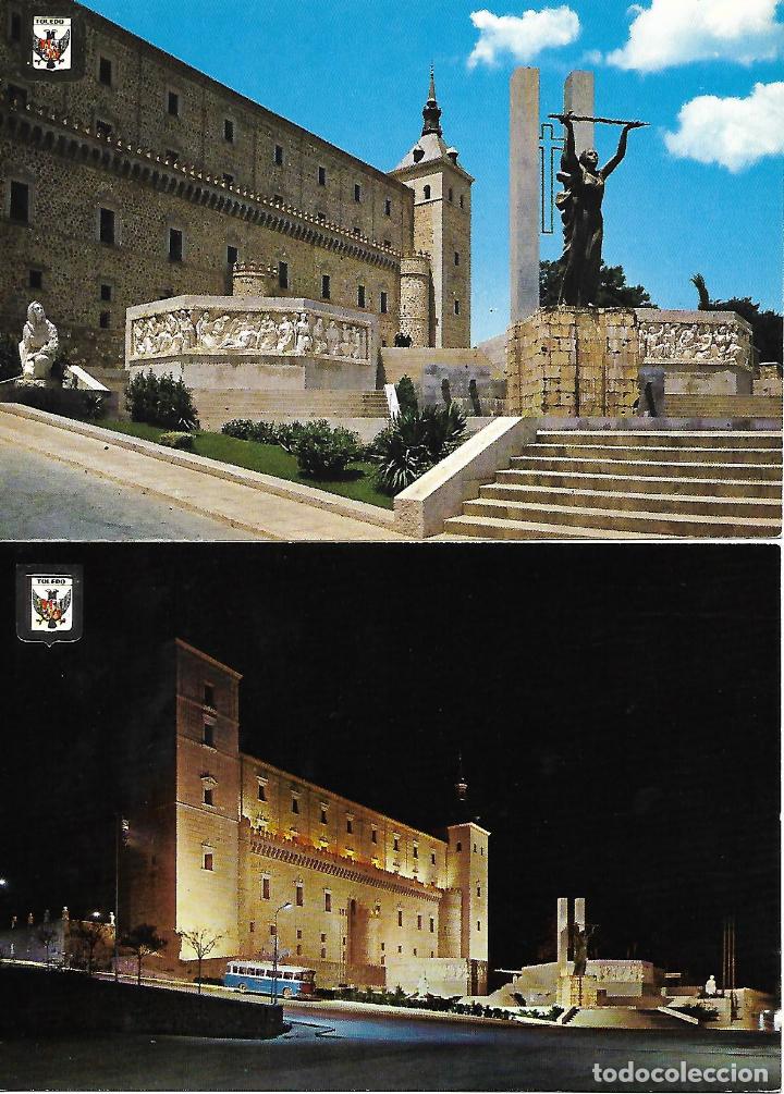 Postales: TOLEDO - DOS POSTALES - Foto 1