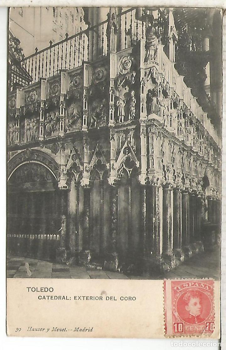 Postales: TOLEDO CATEDRAL ESCRITA - Foto 1