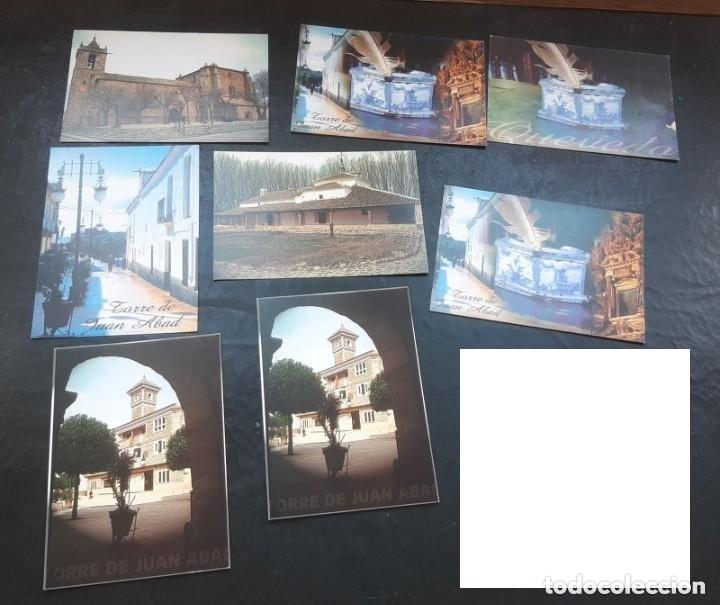 Cartes Postales: POSTALES ANTIGUAS DE TORRE DE JUAN ABAD LOTE DE 8 UDS.