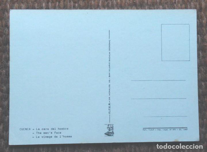 Postales: CUENCA - LA CARA DEL HOMBRE - Foto 2