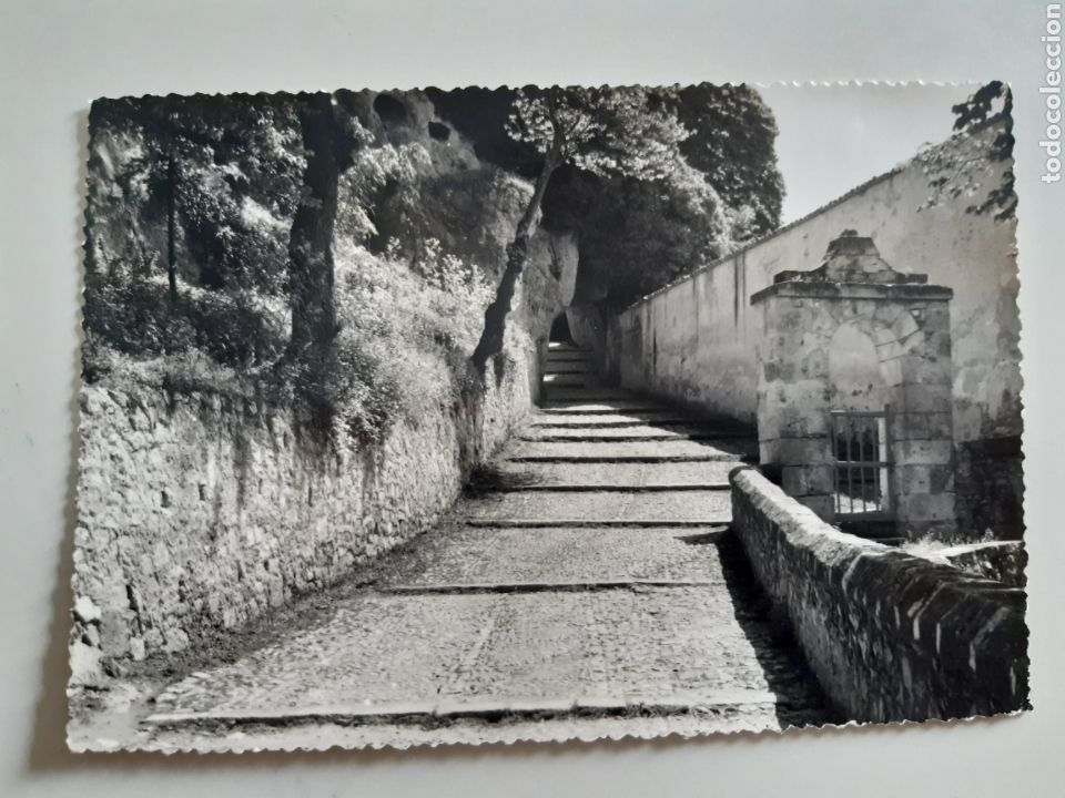 Postcards: Postal antigua Cuenta Bajada de las angustias Ediciones Garc&iacute;a Garabella numero 5