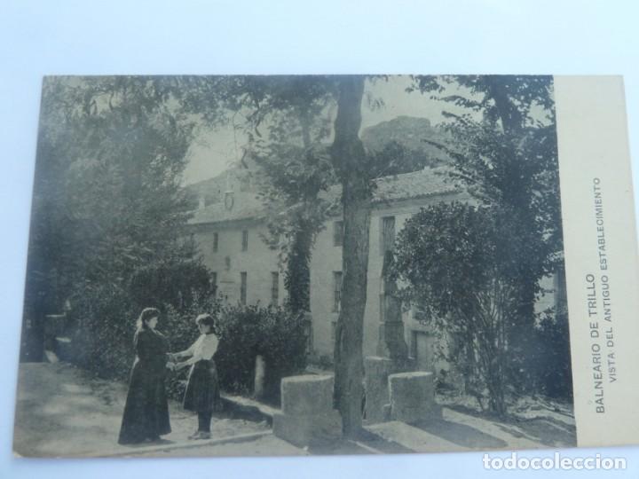 Postales: BALNEARIO DE TRILLO. VISTA DEL ANTIGUO ESTABLECIMINETO