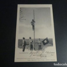 Postales: TOLEDO ACADEMIA DE INFANTERIA TELEGRAFISTAS 1906